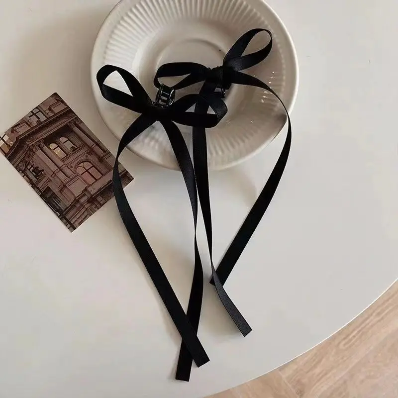 Kẹp Tóc Tóc tết Phong Cách Múa Ba Lê Nơ Ngọt Ngào, Kẹp Tóc Càng Cua, Tóc Đuôi Ngựa, Tóc Sau Đầu, Phụ Kiện Tóc Mới, Năm 2025 7