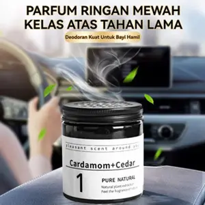 Parfum Aroma Intensif Kristal Mobil Terapi: Pengharum Alami Ruangan, Mobil, Rumah, Kantor - Model [Model Name] - Panjang [Length]cm x Lebar [Width]cm x Tinggi [Height]cm