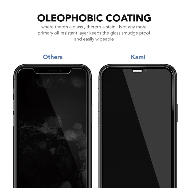 AMINO Anti Dust Tempered Glass Untuk Iphone XR 11 15 16 Pro Max 16 Plus 16e 15 Plus 14 Pro Max 14 Plus 13 Pro Max 12 Pro Max 11 Pro Max X XS XS MAX Screen Protector Full Cover Anti Gores Anti Debu Dustproof Mesh 8