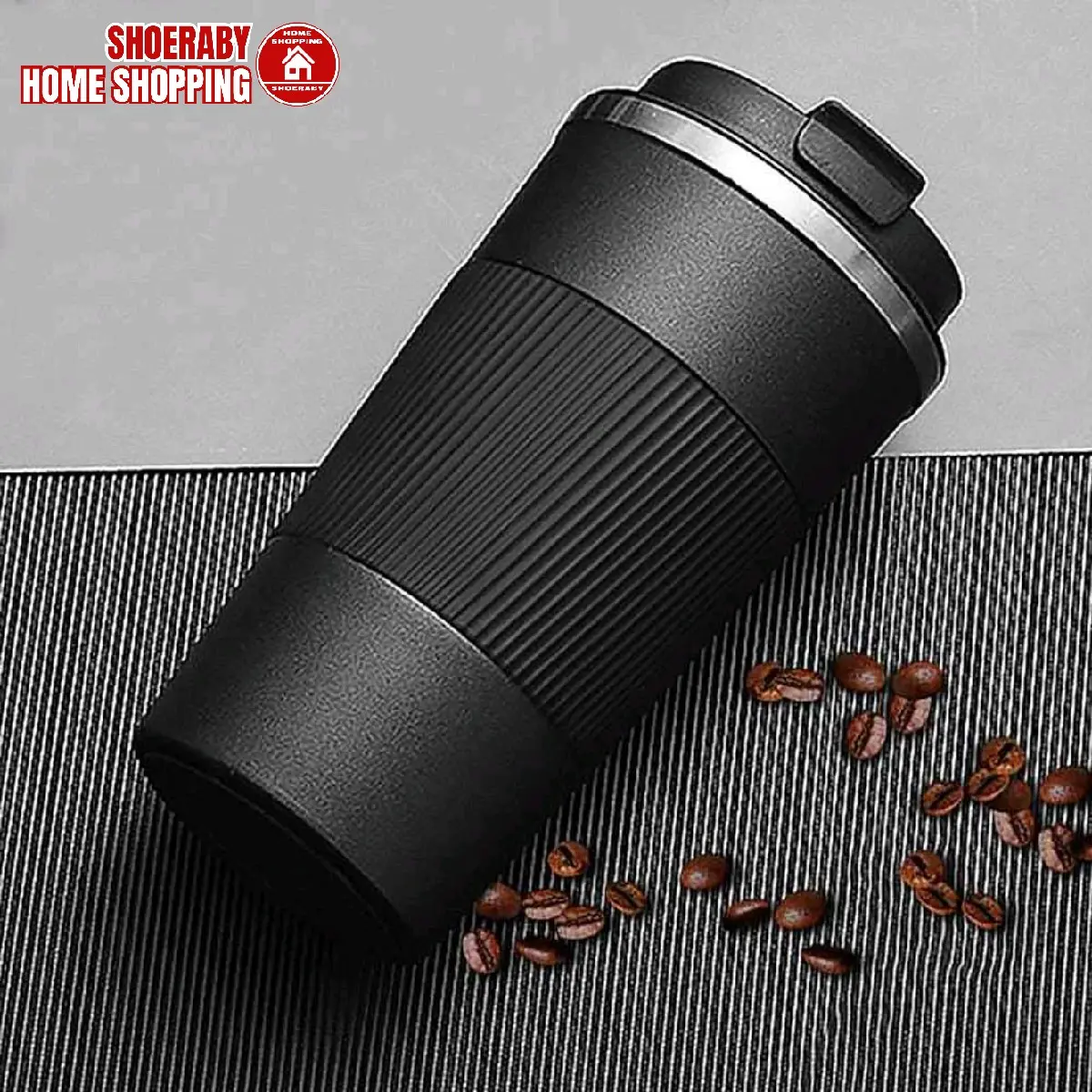 Tumbler Botol Minum Air Panas Dingin Kopi Anti Slip Stainless Steel Plastik Silikon BYS - IT-51