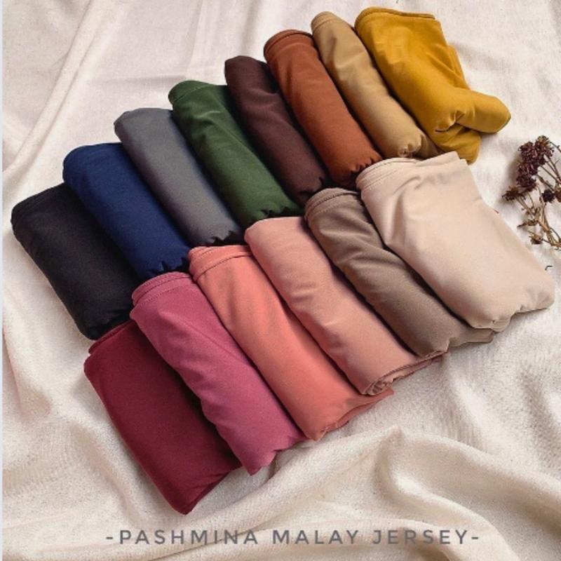 PROMO! PASHMINA KAOS JERSEY BY HIJABI.SHOP | HIJAB ALA MAMA UCEL/HEIDY | COCOK UNTUK DAILY CASUAL KAMPUS KERJA HANGOUT JALAN-JALAN SANTAI 0
