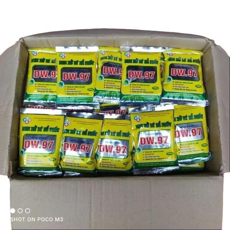Men Xử Lý Bể Phốt DW - Thông Tắc, Phân Hủy Cặn Bã, Khử Mùi Hôi Bồn Cầu 200g Làm Sạch Kem 2
