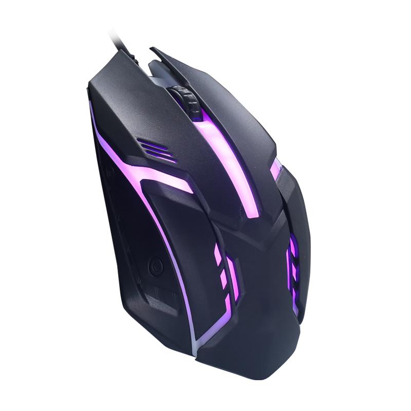 Gaming S1 Sports LED Luminous Backlit Wired Mouse USB Wired For Desktop Laptop Mute Office Computer Gaming Mouse 4