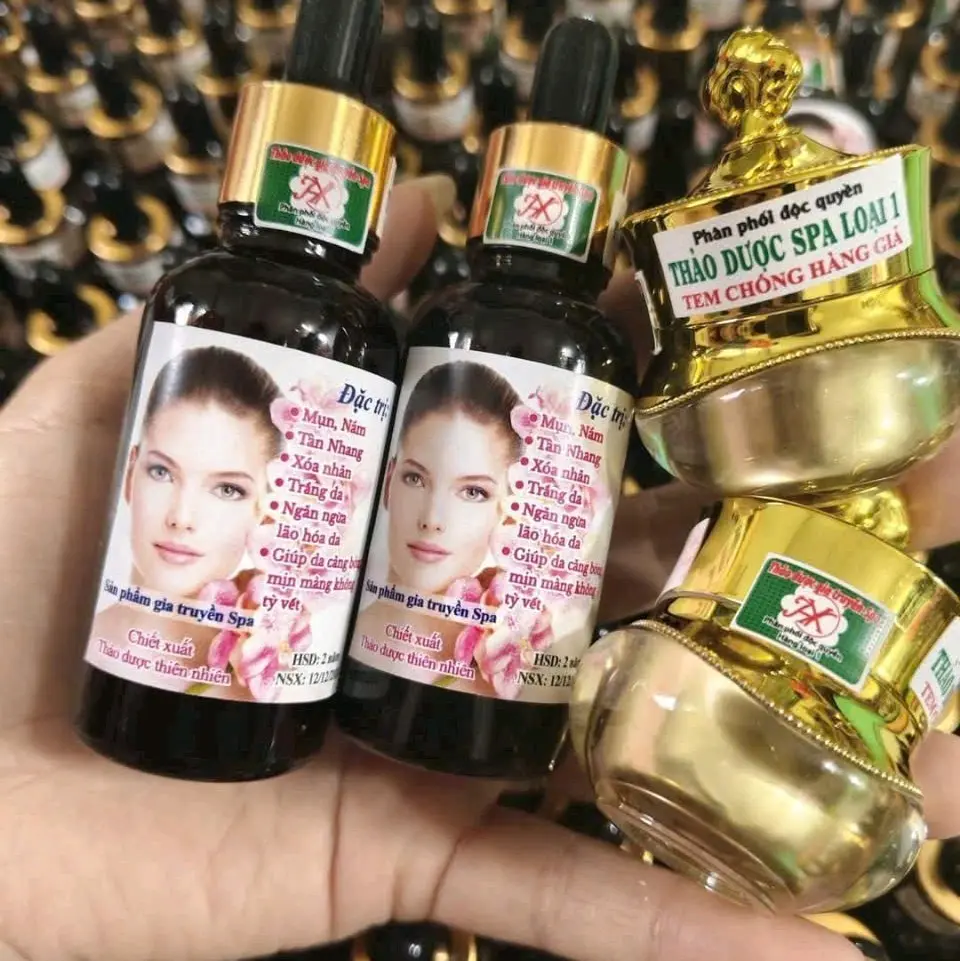 combo 1 màu đen 1 màu vàng tái tạo k sưng đỏ. an toàn