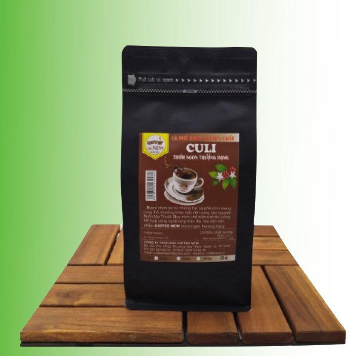 Cà Phê CULI - Hương Vị Mạnh Mẽ - Nguyên Chất - Thơm Nồng - Thể Chất Mạnh - Hậu Đậm, Vị Đắng - Pha Phin - Pha Máy - Gu Mạnh - Coffee New 1