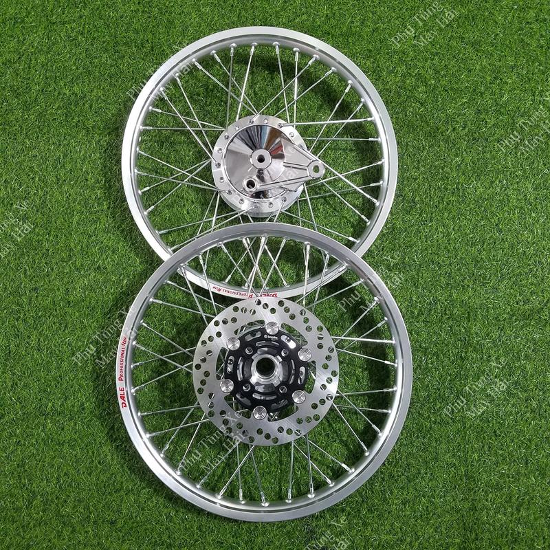 Bánh Căm WAVE Thắng Đĩa Trước Đùm Mạ CROM Lắp Đặt Tương Thích Các Đời Xe HONDA WAVE Và FUTURE LED HTH1190 MSPV 01