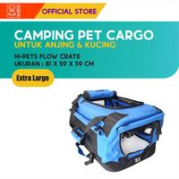 Gambar M-Pets Flow Crate Camping Pet Cargo XL / Kandang Travel Rangka Besi - kandang travel anjing kucing dari M-Pets Volk Pets Indonesia Kota Tangerang 3 Tokopedia