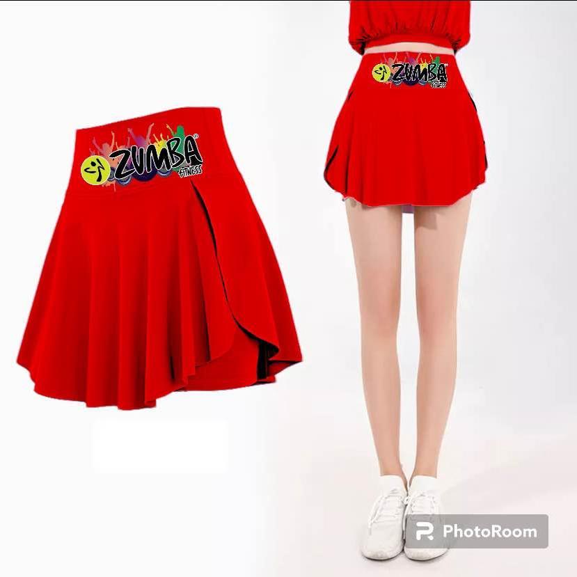 Zumba skort-skirt with short uniform or Terno_voghion.com