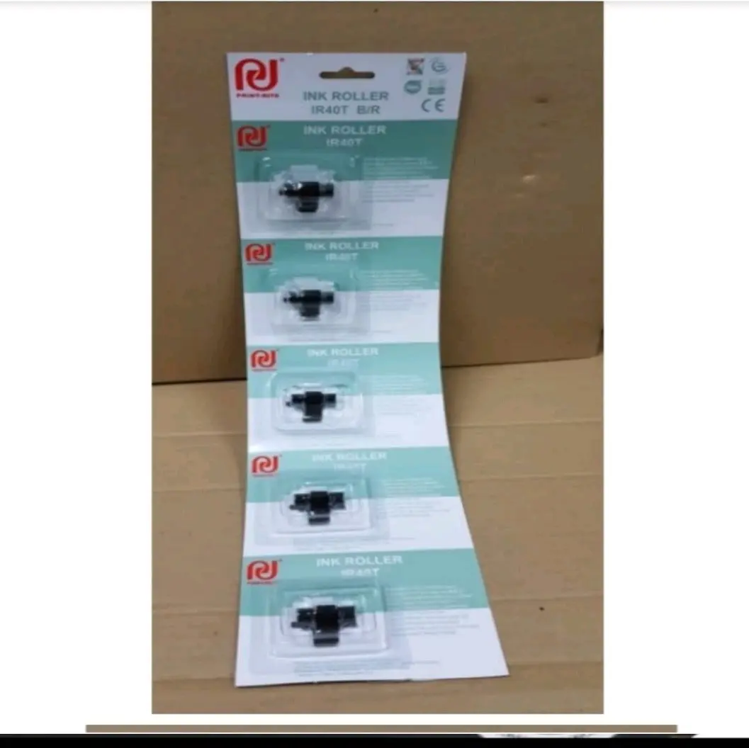 Ink Roller IR 40T Warna B/R Merah -Hitam
