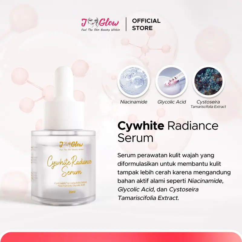 J-GLOW - Paket Radiance Super Whitening Perawatan Pencerah Muka - 5pcs 4