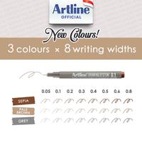 Gambar ARTLINE Drawing System Pens EK-2305 - BLACK dari Artline Indonesia Kota Surabaya 5 Tokopedia