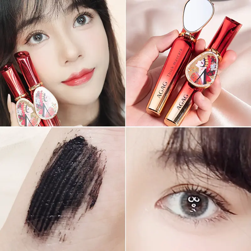 Mascara, Lọn Tóc Dài, Dày, Không Thấm Nước, Chống Nhòe, Có Gương Trang Điểm Đi Kèm 1