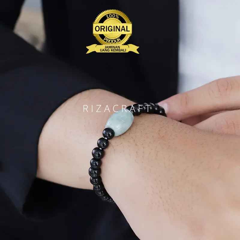 Gelang Kesehatan Pria Wanita Cowok Cewek Batu Burma ASLi Original 2