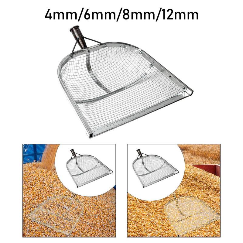 Filter Screen Soil Shovel Portable Multiuse for Hourglass Soil Dates Peanuts 2