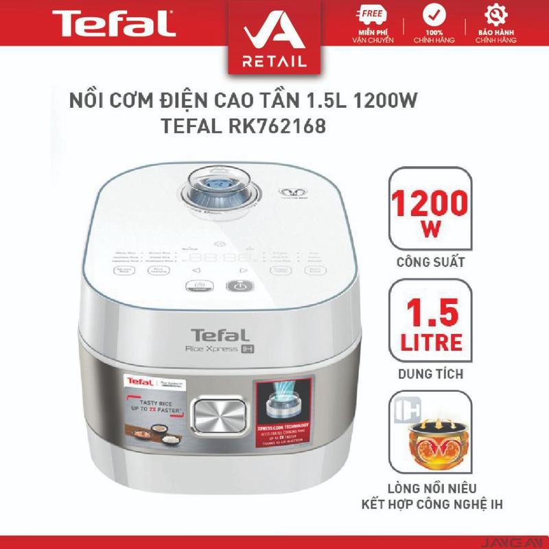 Nồi cơm điện tử cao tần Tefal RK762168 1.5L CN Nấu nhanh - BH 2 năm