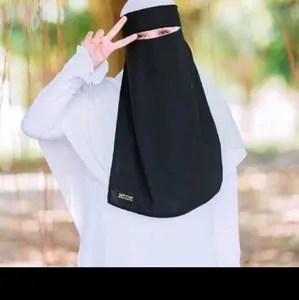 niqob bandana polos shifon silky
