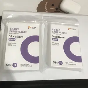 [50pcs] INNER SLEEVE 56 x 87 mm Popcon Hard Inner Sleeve Photocard Poca Inner termurah seindonesia LOMOCARD KPOP KPOPERS FOTO