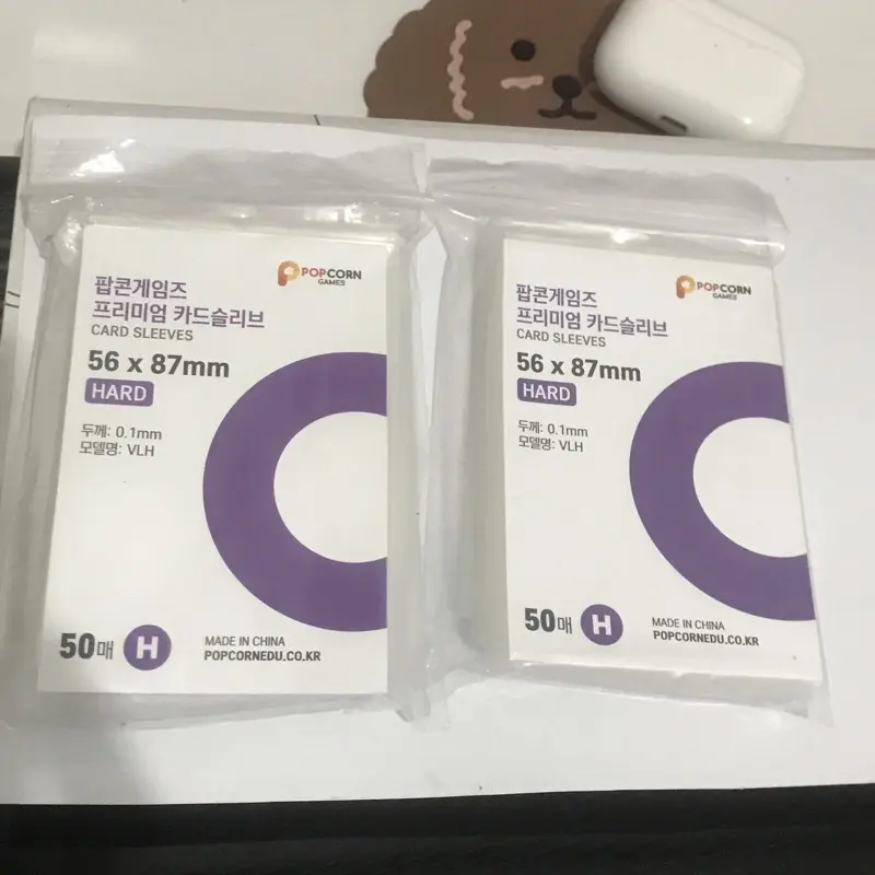 [50pcs] INNER SLEEVE 56 x 87 mm Popcon Hard Inner Sleeve Photocard Poca Inner termurah seindonesia LOMOCARD KPOP KPOPERS FOTO 0