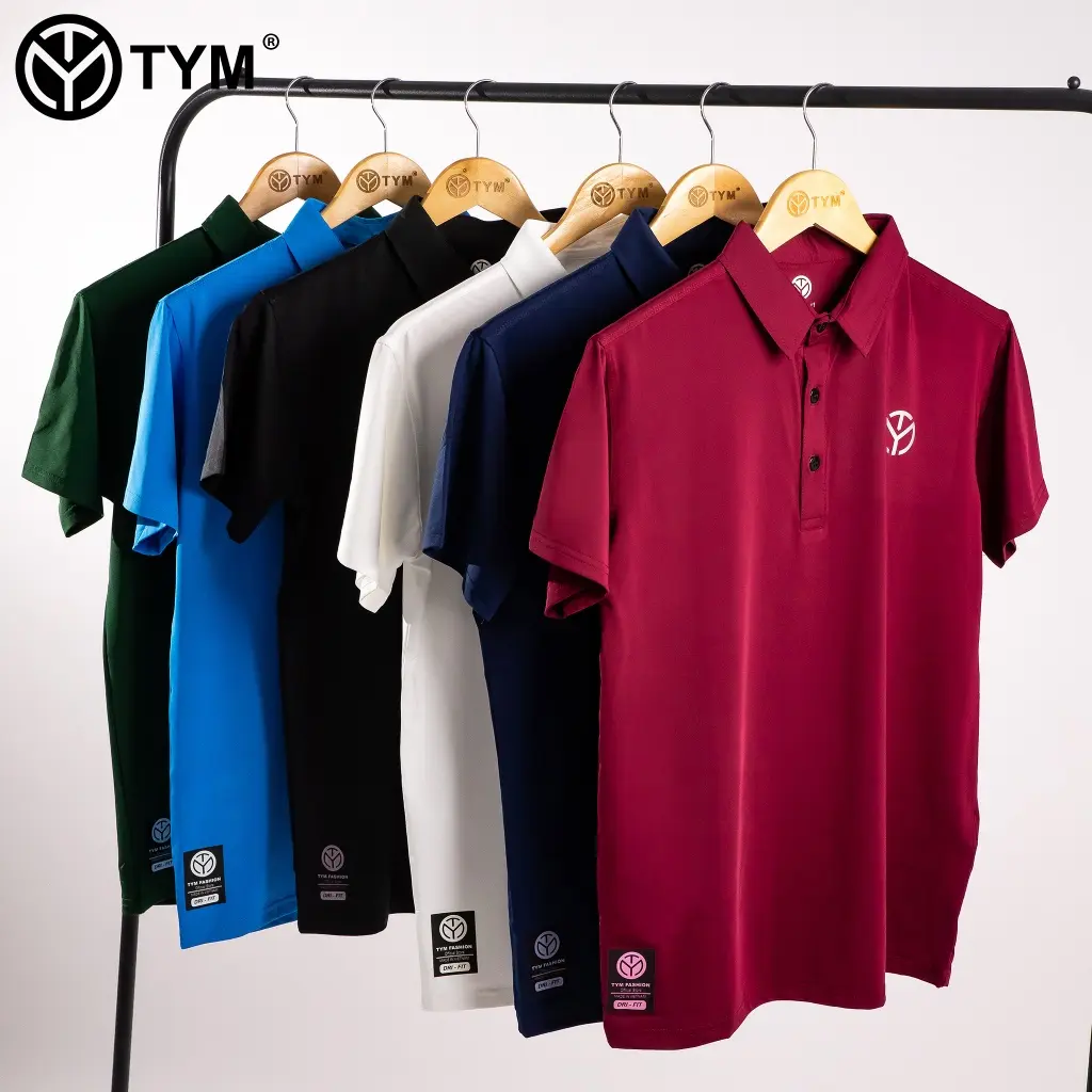 Áo Thun Nam Polo Có Cổ Thể Thao TYM vải thun lạnh cao cấp co dãn 4 chiều PLMT002 - TYM FASHION