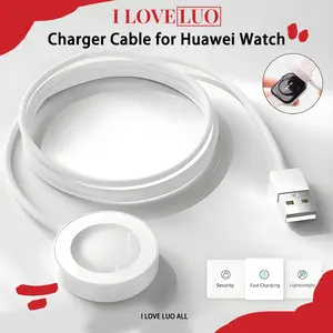 Charger Cable for Huawei Fit 4/fit 4 Pro/Huawei Watch 5/4/3 Pro Charging Single Head for Jam Tangan Smartwatch Huawei Watch GT 5/4 3 Pro GT4 GT3/3Pro/3SE GT2 Pro/Pro ECG GT Runner/Cyber