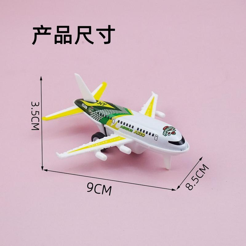 1PCS Kim loại máy bay chiến đấu hợp kim mô hình máy bay trẻ em mô phỏng đồ chơi 5