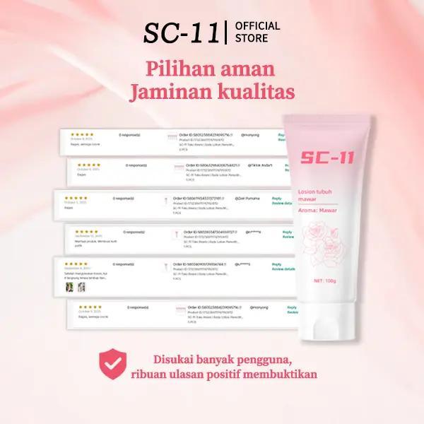 SC-11 Toko Resmi | Body Lotion Pemutih Mawar.Perawatan Tubuh Menyeluruh, Kulit Putih Alami Kusam Mencerahkan Niacinamide Vitamin Wanita Kering Mengelupas Tangan Pencerah Wanita Mengelupas Memudarkan