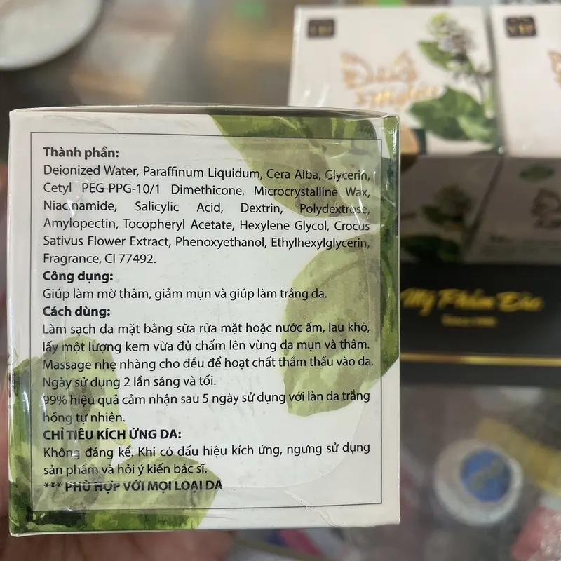 Kem MYLOVE- giảm T.hâm - Giảm M.ụn - Trắ.ng da 15g 3