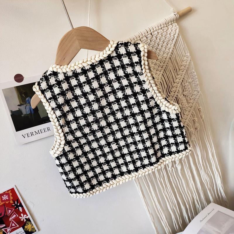 Product Introduction of Áo Vest Trẻ Em Bé Phong Cách Cổ Điển, Đặc Biệt Cho Điểm Nóng Của Người Dùng, Thích Hợp Cho Mùa Thu Và Mùa Đông, Có Thể Mặc Mùa Xuân Và Mùa Thu, Thiết Kế Kẻ Sọc, Phong Cách Người Nổi Tiếng Trên Internet, Thích Hợp Cho Bé Gái, Áo Vest 12