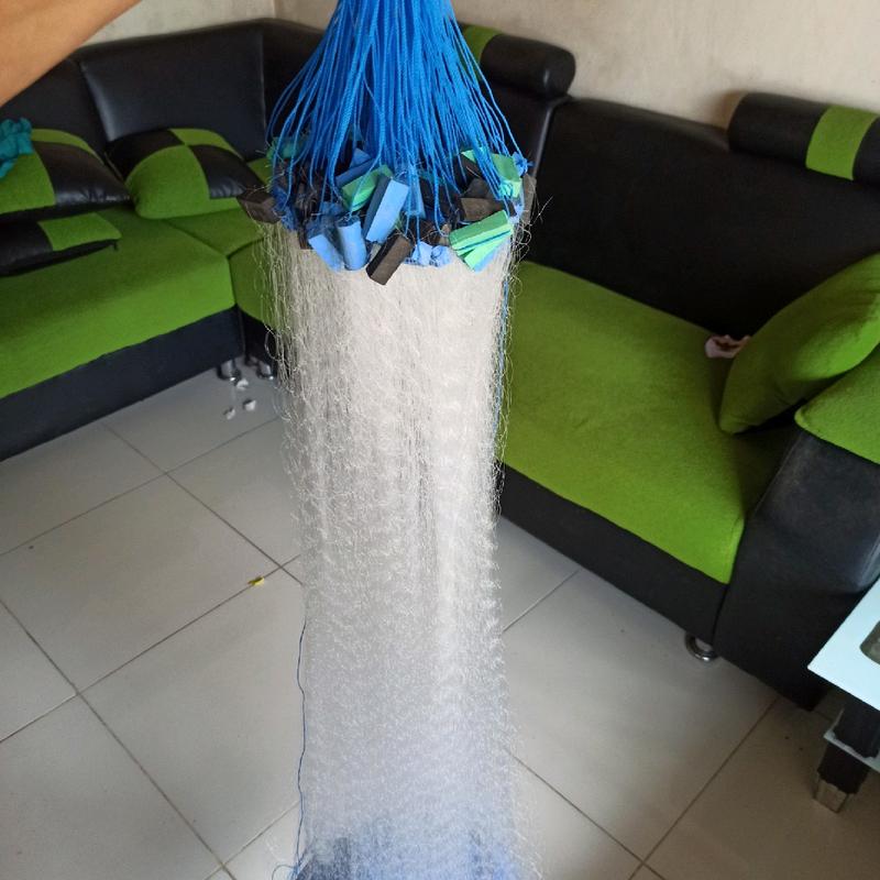 Jaring ikan siap pakai 50meter senar 020mm 2