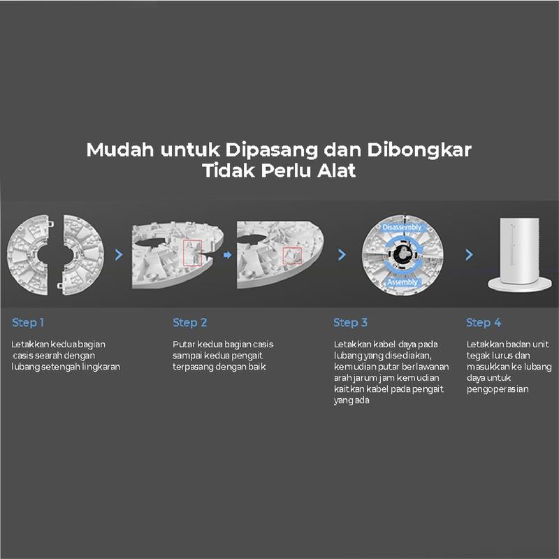 PROMO GREE Tower Fan Air Cooler Air Cooler GTA ACOOL4 Garansi Resmi 1 thn 8