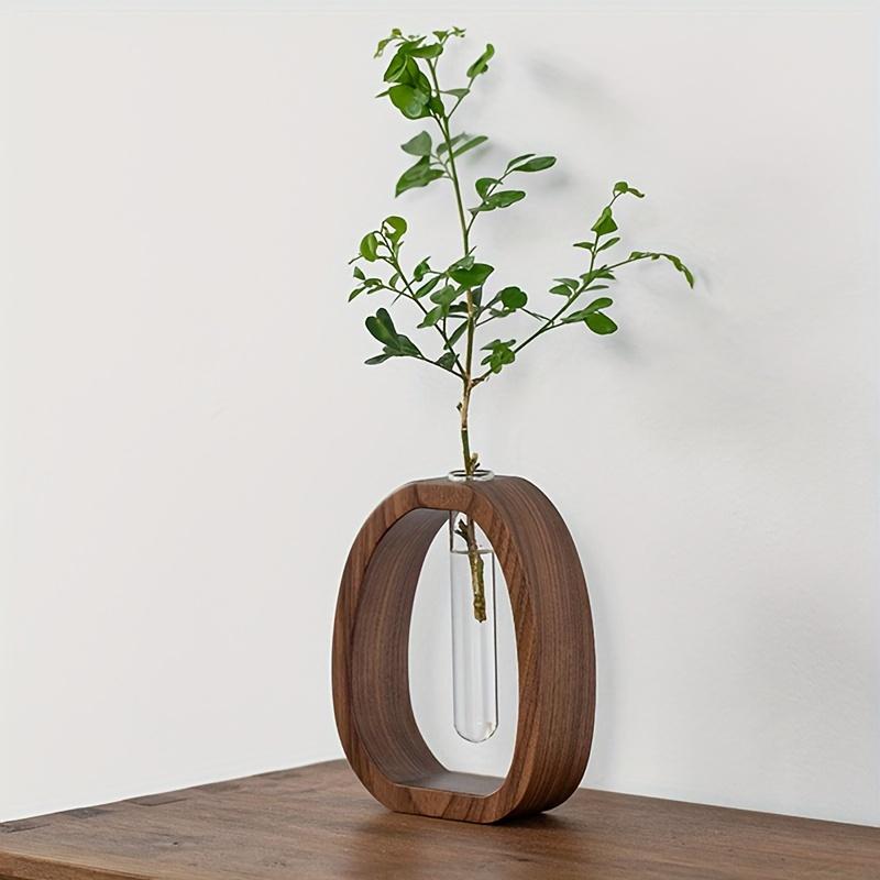 Product Introduction of Bình Hoa Mini, Màu Óc Chó, Hộp Đựng Nước Thủy Tinh Độc Đáo, Để Cắm Hoa Sáng Tạo, Trang Trí Nhà Cửa Mùa Xuân Và Mùa Hè, Thêm Sự Quyến Rũ Mộc Mạc Cho Không Gian Của Bạn, Hoàn Hảo Cho Các Lễ Kỷ Niệm Ngày Thánh Patrick Và Phục Sinh, 1 Cái Decor 0
