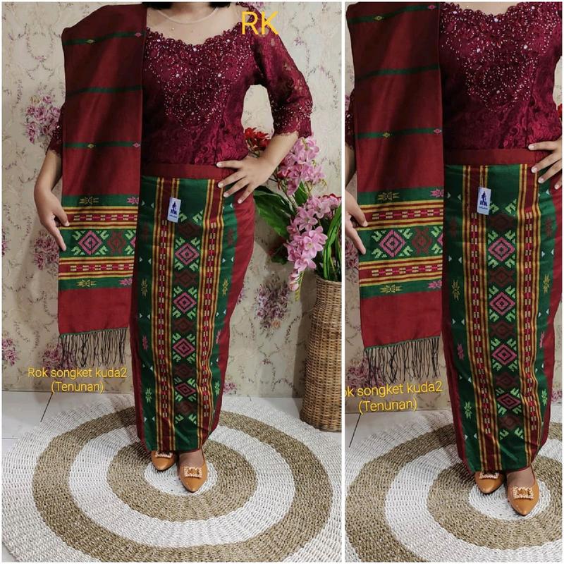 rok songket tenun kudakuda 1