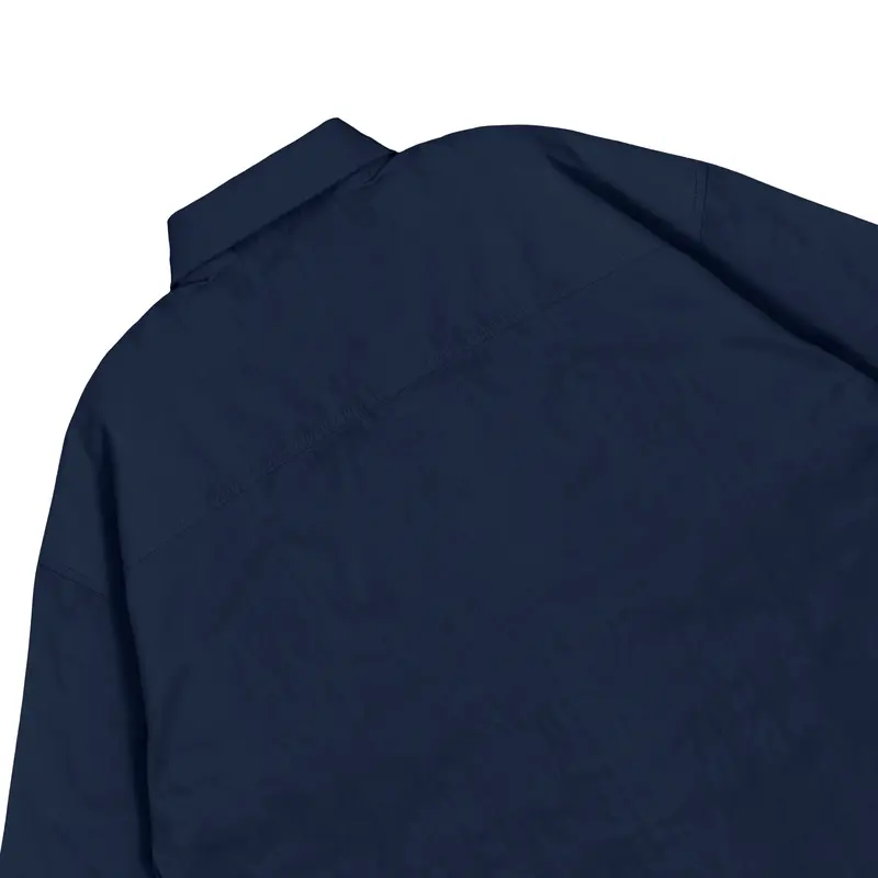 Moxie Oversize Longsleeve Shirt - Navy 3