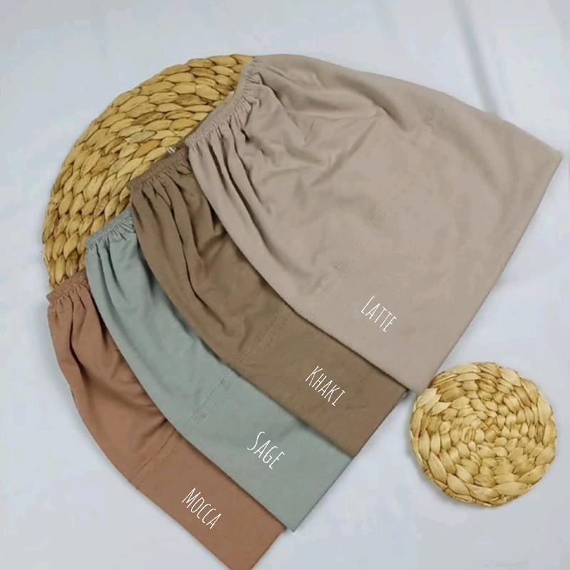 Promo Ciput Rayon Kaos Premiun| Inner Hijab Polos| Daleman Hijab 3