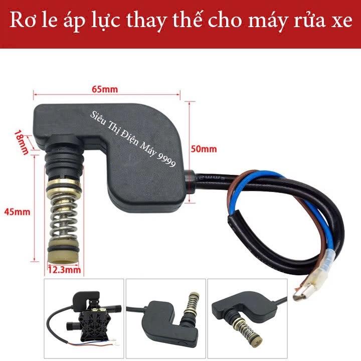 Rơ le áp lực thay thế cho các dòng máy rửa xe gia đình