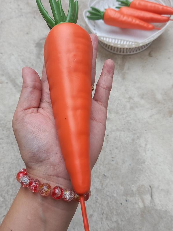 1 Củ Carot giả - trái cây giả - TUYET XUAN SHOP 4