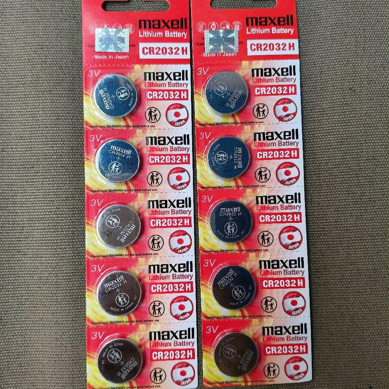 (COMBO ) 2 vỉ pin Maxell CR 2032 dành cho chìa khóa xe smarkey và các thiết bị điện tử khác như tab.định vị.máy tính.đồ chơi điện tử 2