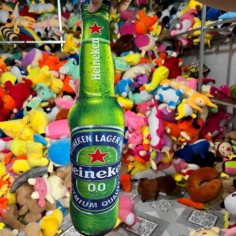 Gấu bông trai bia Heineken 40cm