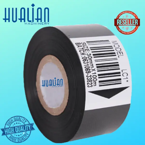 Ribbon Tape 30 x 100 mm LC1* Tinta Foil Pita Mesin Coding Expired Date (5 pcs)