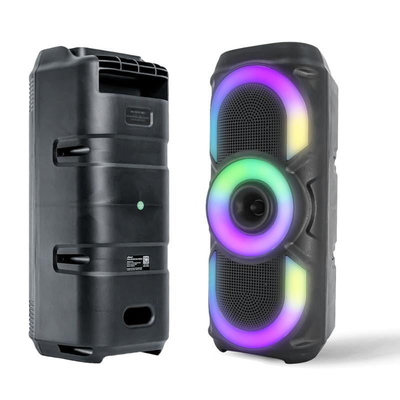 Caixa de som Bluetooth Com Led RGB Portátil FM USB TWS 30W