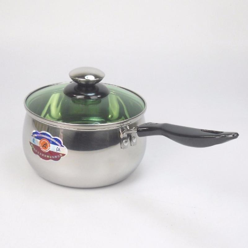 Product Introduction of Stainless Steel Hot Milk Pot, Baby, Baby Food, Breakfast Boiled Egg Induction Cooker, Universal Instant Noodles Cooking Small Soup Pot 10