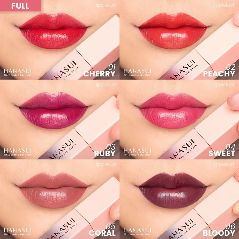 Hanasui Mattedorable Lip Cream | Tintdorable Lipstain | Boba Series | Matcha Series Gloss Lipstick Lipcream Lipstik Waterproof 5