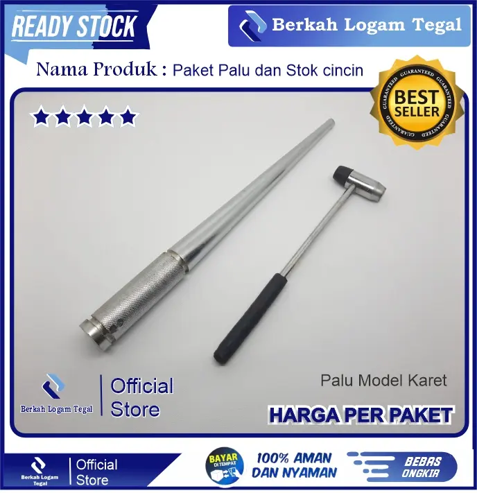 Paket Alat Pasang Cincin Sunglon dan Palu Mini 1 Set Termurah 2