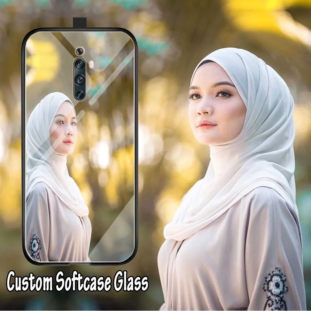 Softcase Kaca Custom Foto For All Type A57 2022 A95 (4G) A95 (5G) A54 A16K A16E C30 Reno 8 IP 13 Smart 6 T1 (5G) Y15s Real 9 Pro Real 9 (4G) Real 9 Pro+ Red Note 10 Pro Poco M3 Pro Poco M4 Pro Antigores Case Casing Glossy Ponsel Silikon