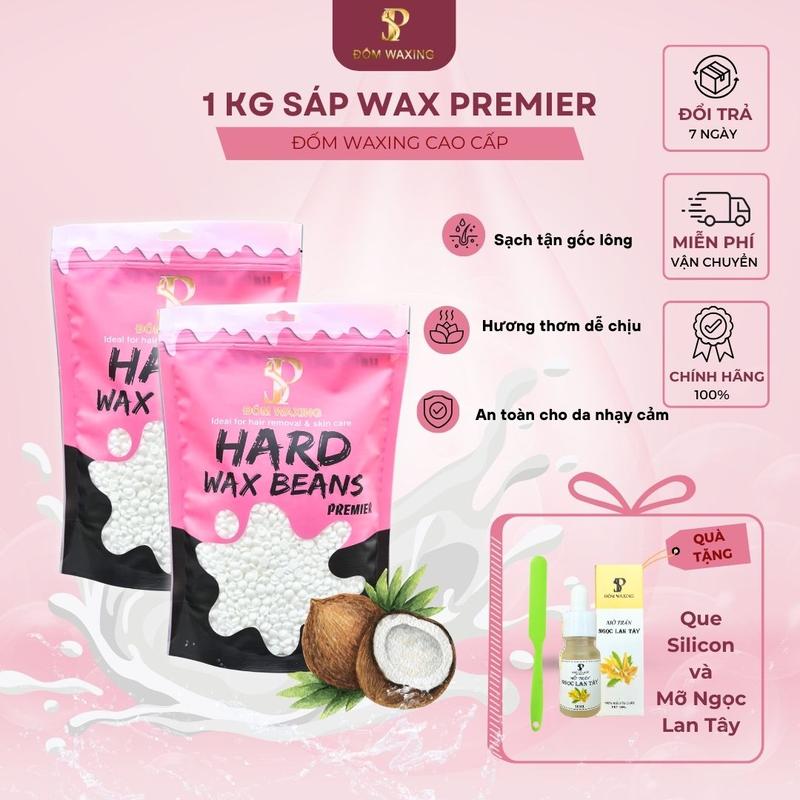 D89 Tặng 10ml Mỡ Trăn Và Que Silicone 1kg Sáp Wax Lông ĐỐM WAXING Không Chứa Nhựa Thông Chuyên Dùng Wax Nách Râu Tay Chân Bikini Siêu Bám Lông Waxing Cạo Râu Nữ Women