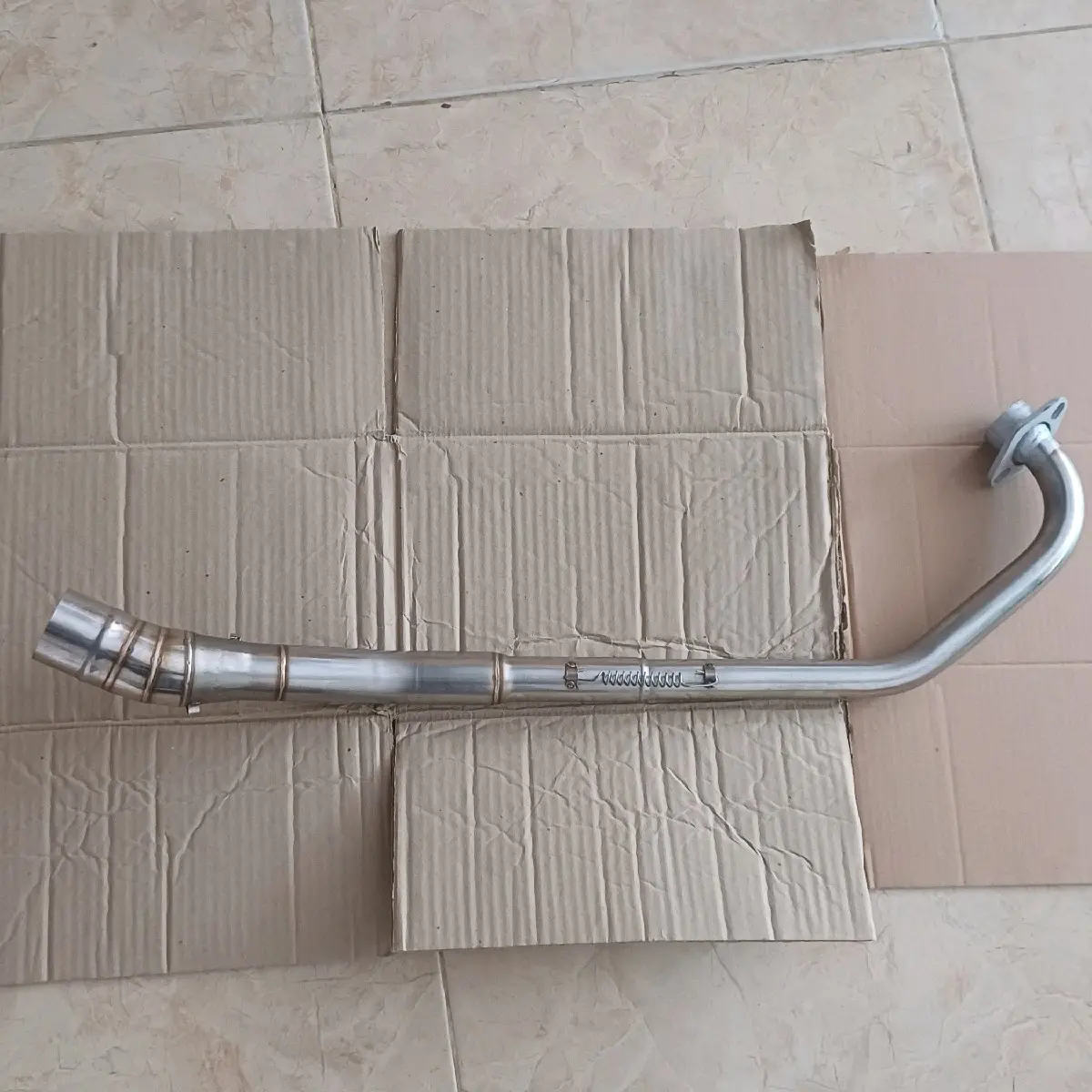 leher knalpot jupiter mx new 135 /mx old ada Motorcycle
