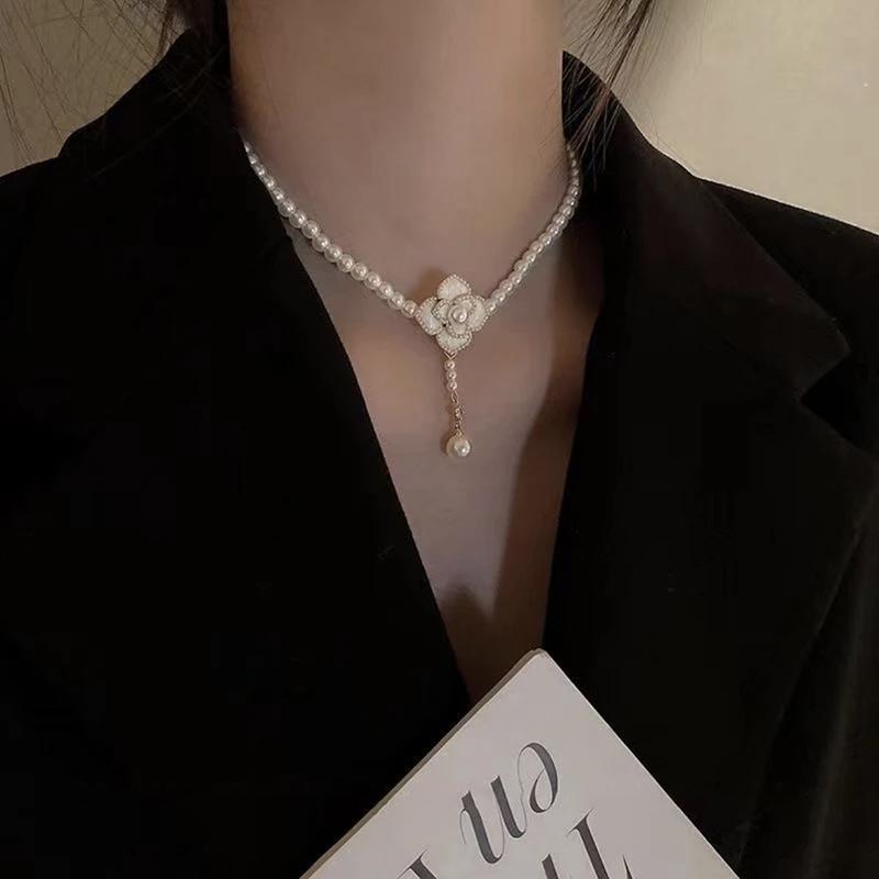 Product Introduction of Flower  Set Women Sweet Elegant  Necklace Earrings Ring Sweet Choker Fashion Wedding 9