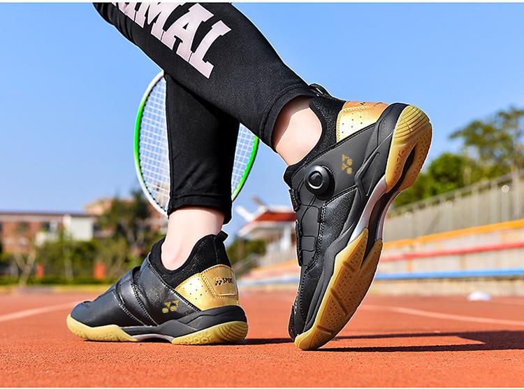 Product Introduction of In Stock Professional Badminton Shoes Tennis Shoes Volleyball Shoes in Stock Professional Badminton Shoes Tennis Shoes Volleyball Shoes New Casual Badminton Shoes Breathable Non-Slip Men's and Women's Lightweight Table Tennis Sneaker Tennis Training 17