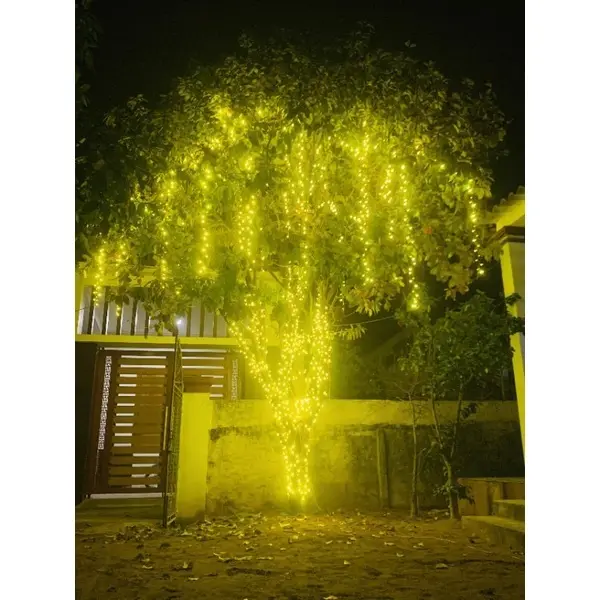 Dây led trang trí cuốn cây 50m 100m Đèn led quấn cây chống nước ngoài trời siêu sáng