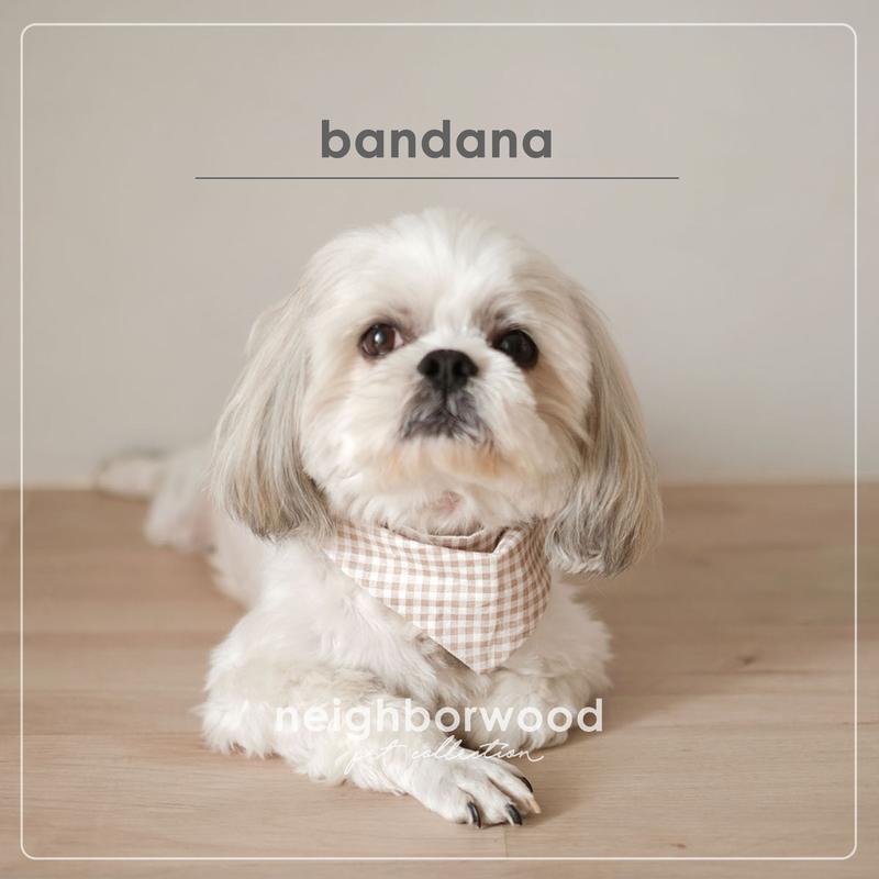 Neighborwood Pet Bandana / scarf / bib / syal aksesoris hewan anjing kucing 0